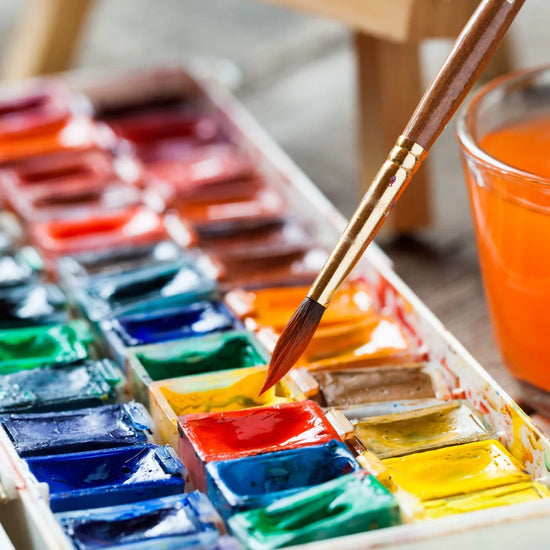 Painting in Watercolours: A Gentle Introduction to a Beautiful Medium - Crumble and Core