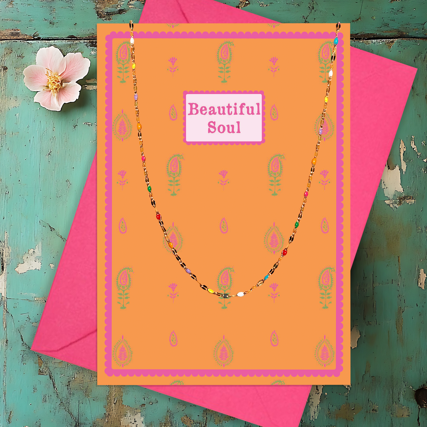 Gold Necklace Cards & Gifts Collection - Crumble and Core