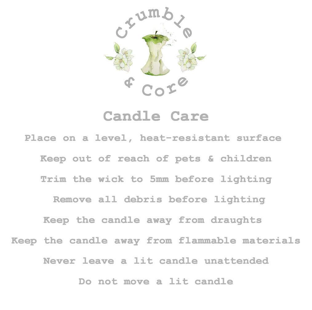 Star Boxed Candle and Card - The Perfect Gift to say Congratulations or Thank You - Crumble and Core