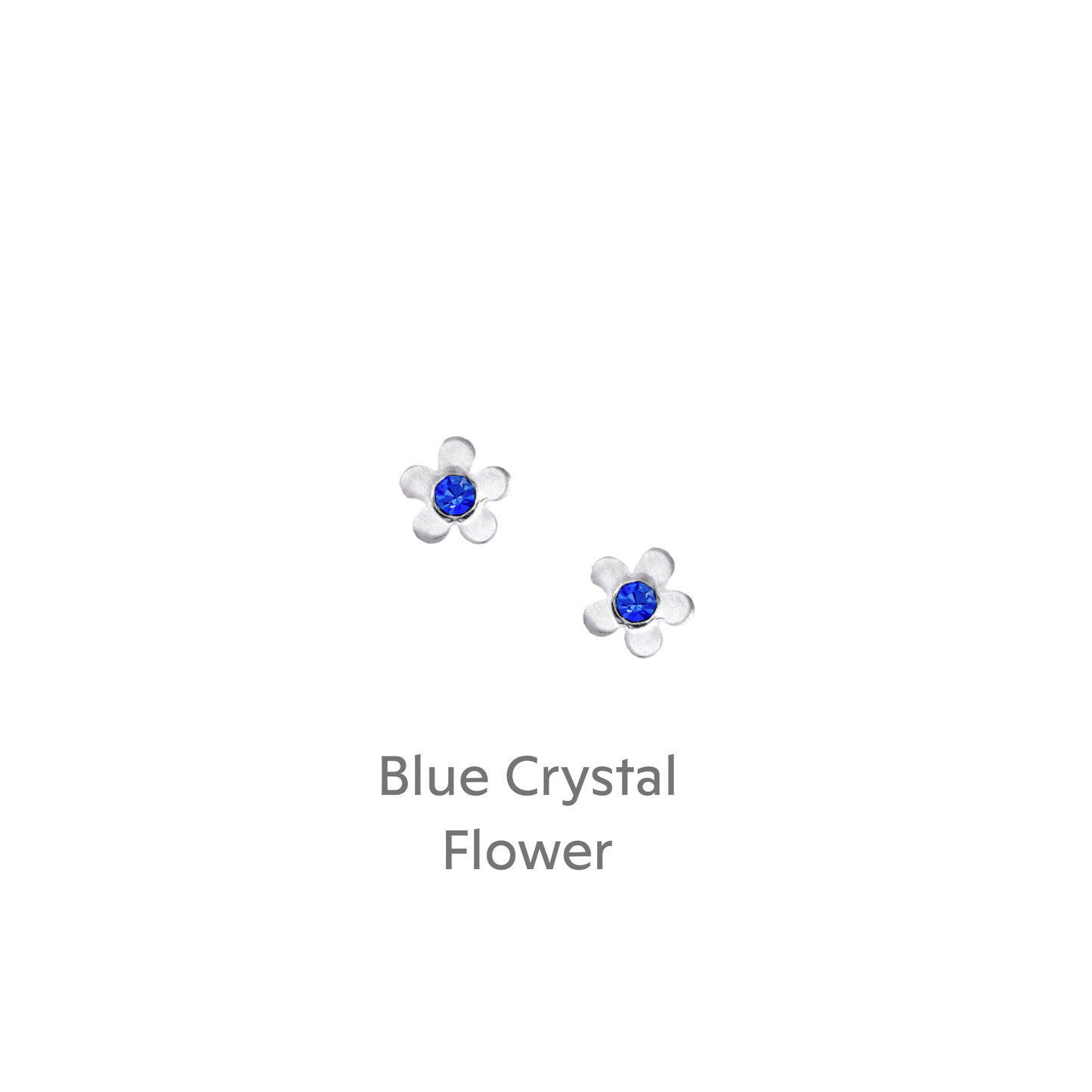 a pair of blue and white flowers on a black background