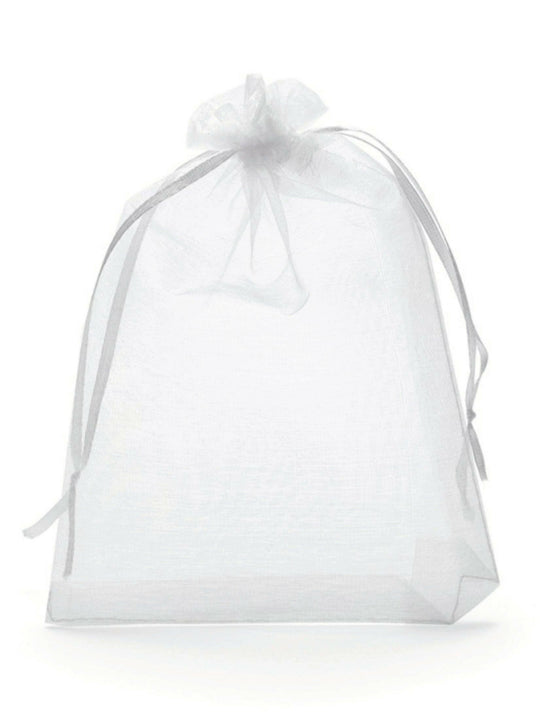 Load image into Gallery viewer, a white organ bag with a bow on it
