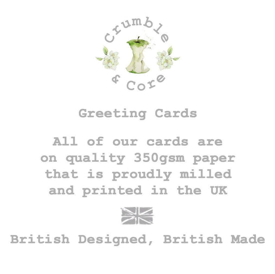 Premium Hand Finished Truly Scrumptious 80th Birthday Cake Card - Perfect Gift for Cake Lovers - Crumble and Core
