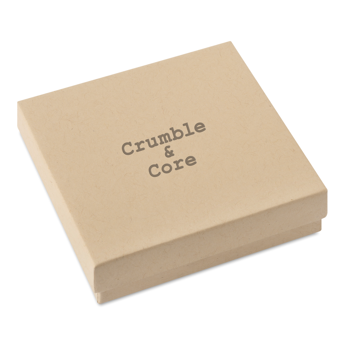 a crumble and core box on a white background