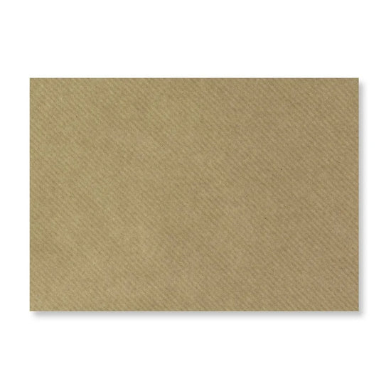 a piece of brown paper on a white background