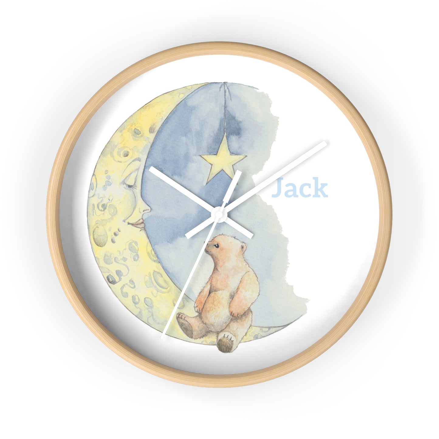 Children's Personalised Wall Clock