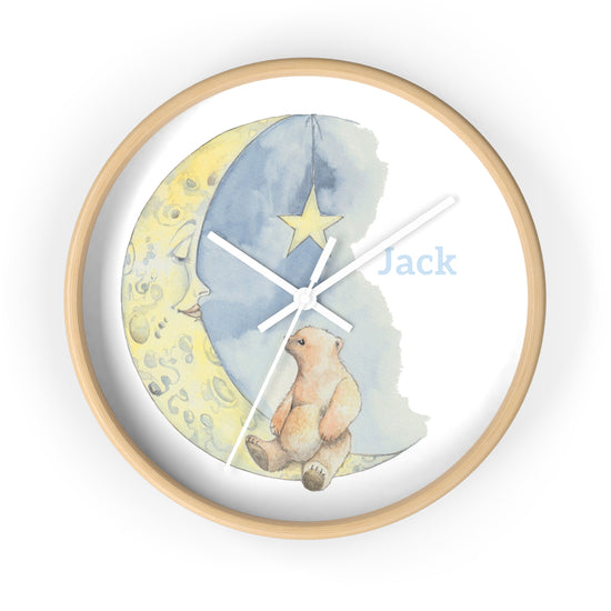 Children's Personalised Wall Clock