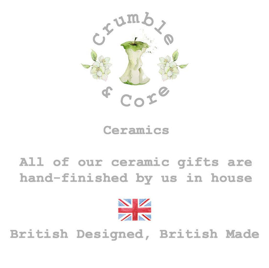 Ceramic Coaster - New Home Gift - Housewarming Gift - Crumble and Core