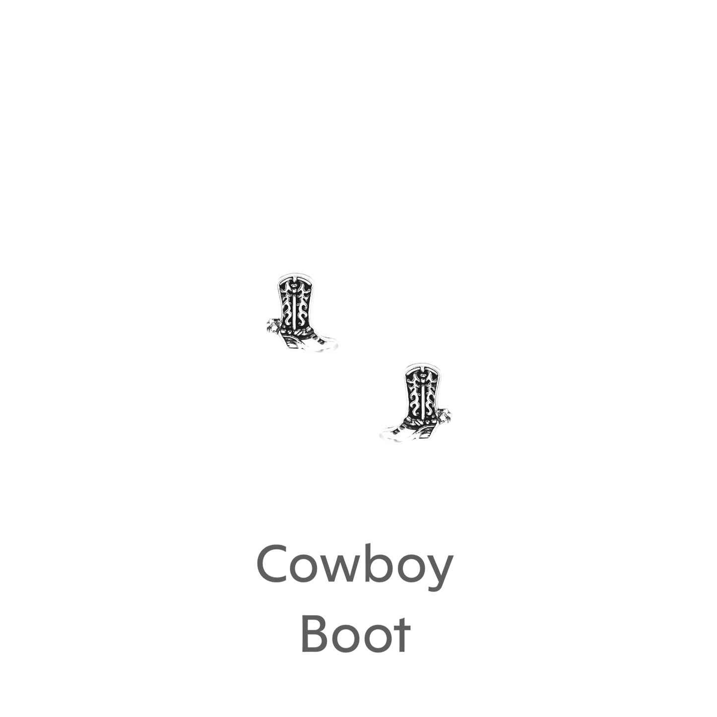 a pair of cowboy boots on a black background