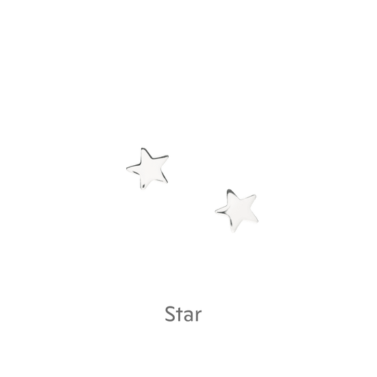 Sterling Silver Stud Earrings with Birthday Fairy Design in Gift Box - Perfect Gift for Girls - Crumble and Core