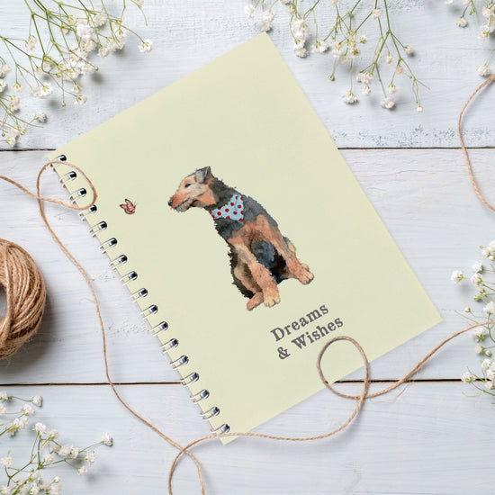 Dog Design Wire Bound Notebook - Perfect for Dog Lovers