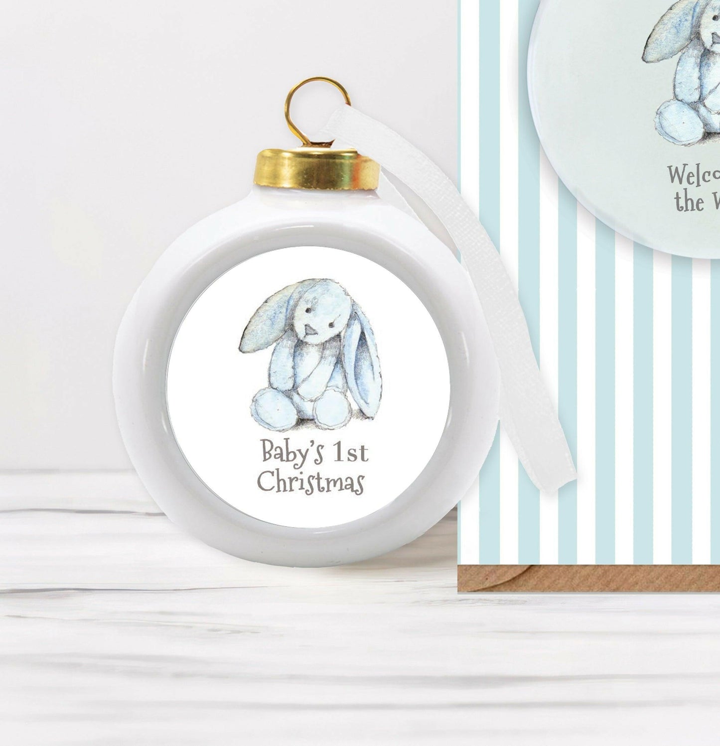 Hanging Decoration - Nursery - Newborn Keepsake - Baby Boy - Crumble and Core