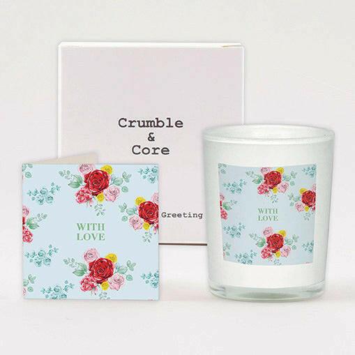 Boxed Scented Candle Perfect Gift for Any Occasion with Love Card Included - Crumble and Core