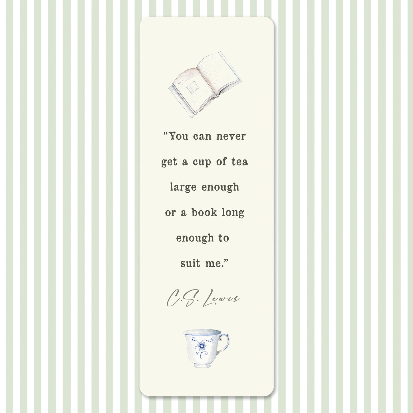 A6 & Bookmark C.S Lewis