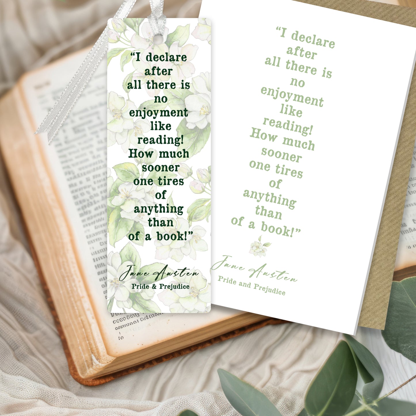A6 & Bookmark Jane Austin