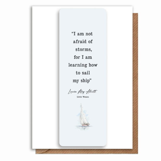 A6 & Bookmark Louisa May Alcott