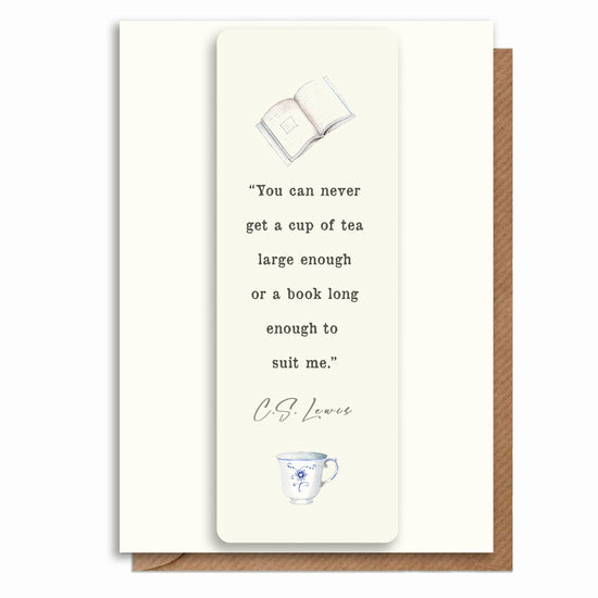 A6 & Bookmark C.S Lewis