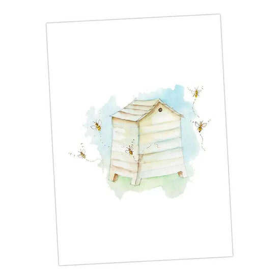 Boxed 'Bumble Bee' pack of assorted A6 cards Greeting & Note Cards Crumble and Core   