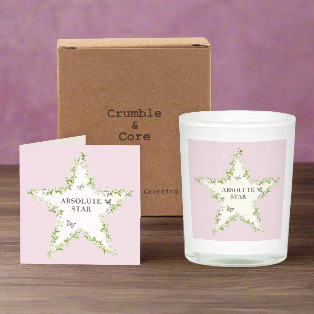 Star Candle Gift Set - Wonderful for Celebratory Occasions