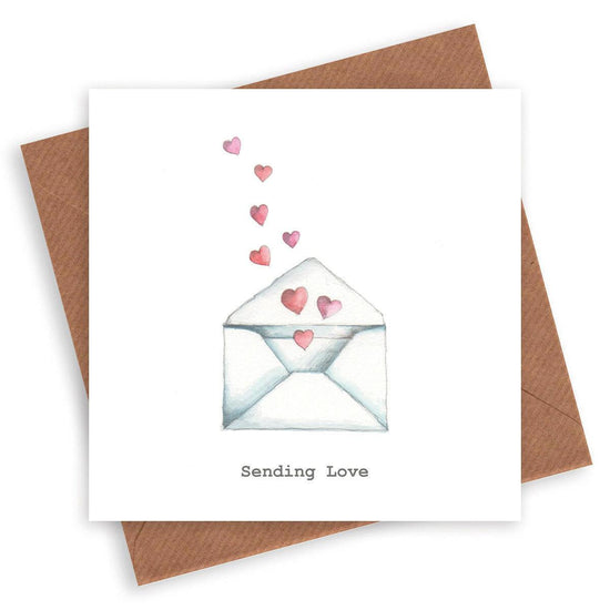 Sending Love Card - Crumble and Core