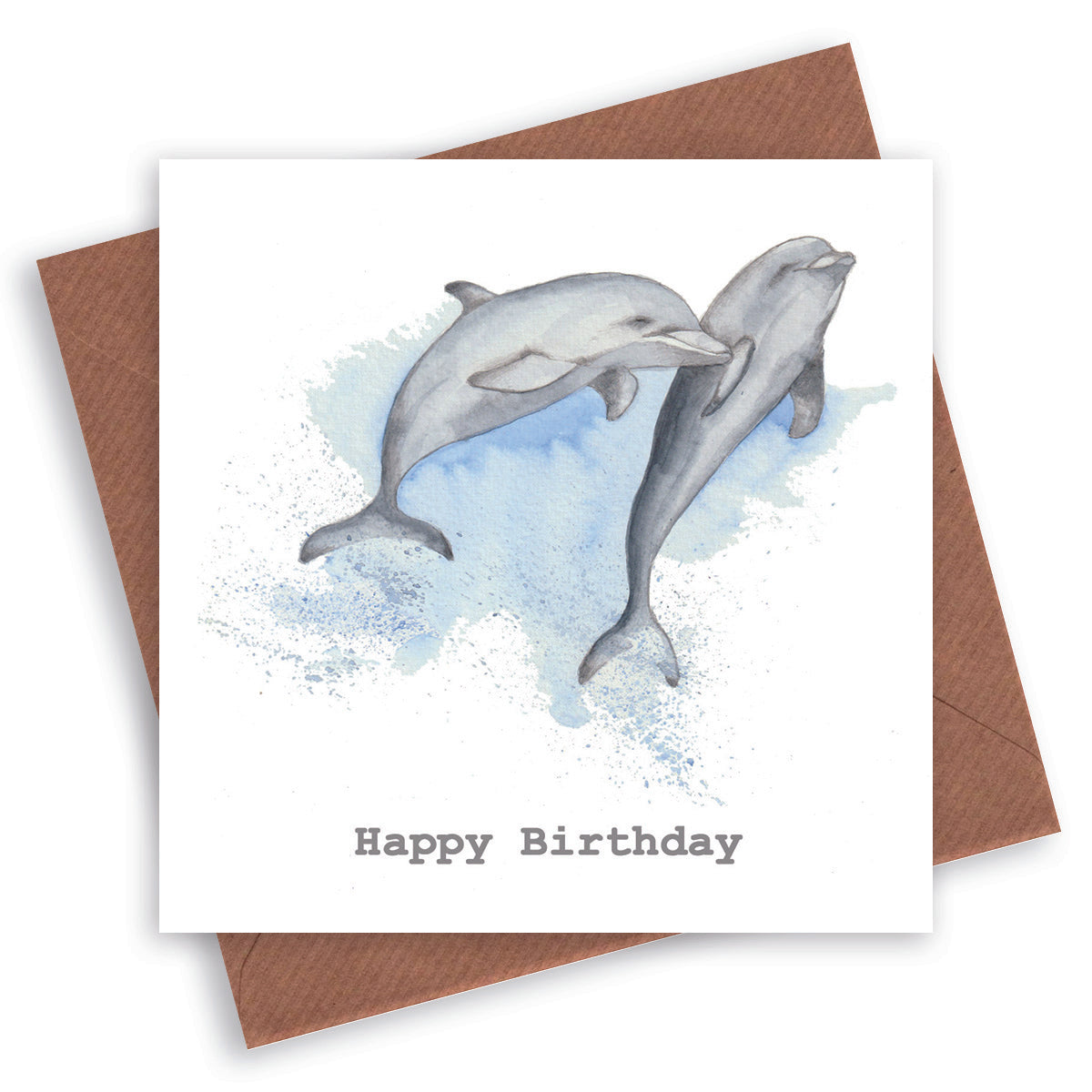 Dolphin Birthday Greeting Card