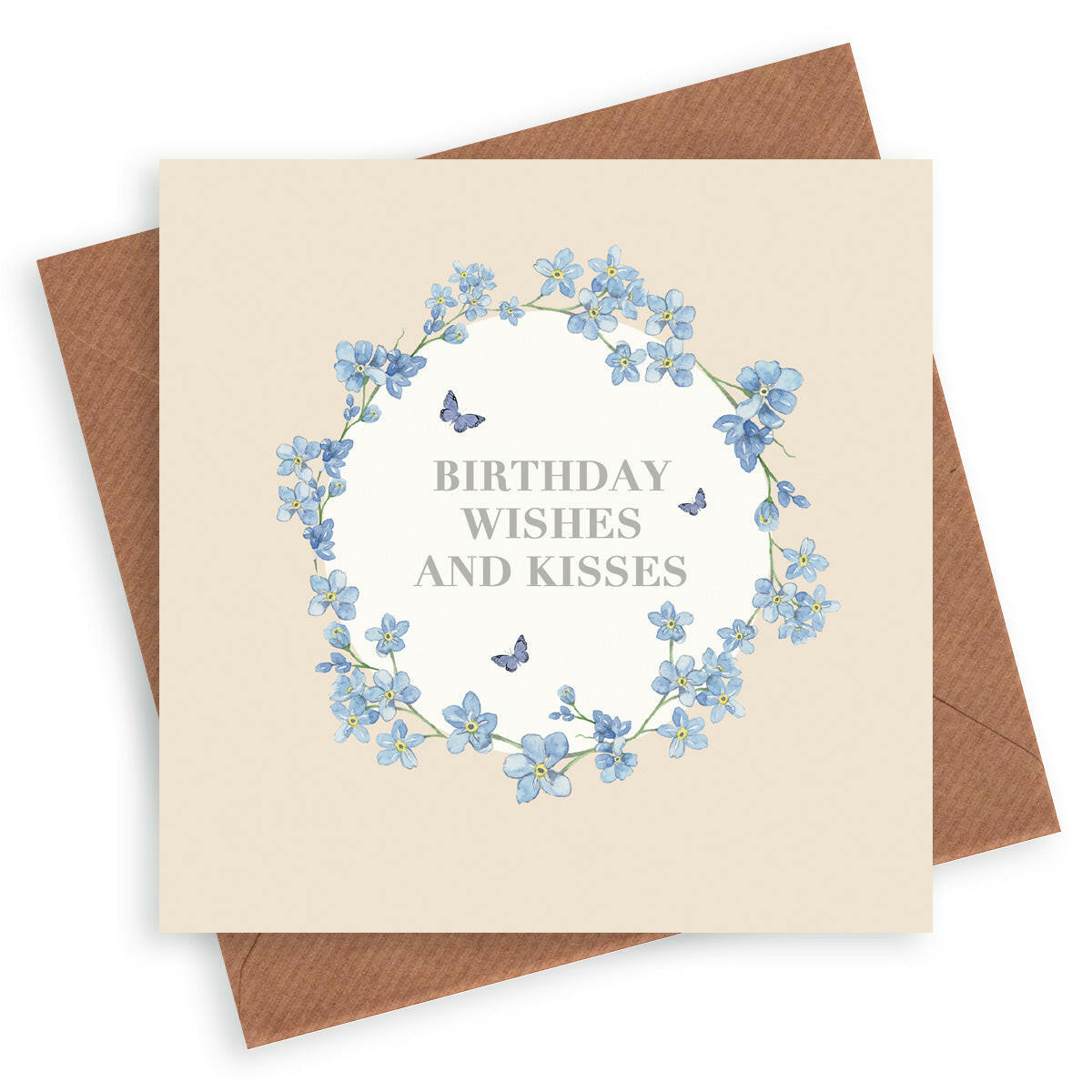 Vintage Sentiments Greeting Card Birthday Wishes Greeting & Note Cards Crumble and Core   