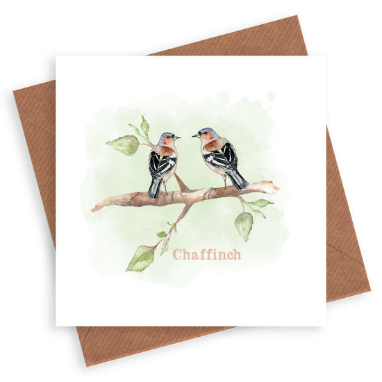 Chaffinch Bird Card Greeting & Note Cards Crumble and Core   