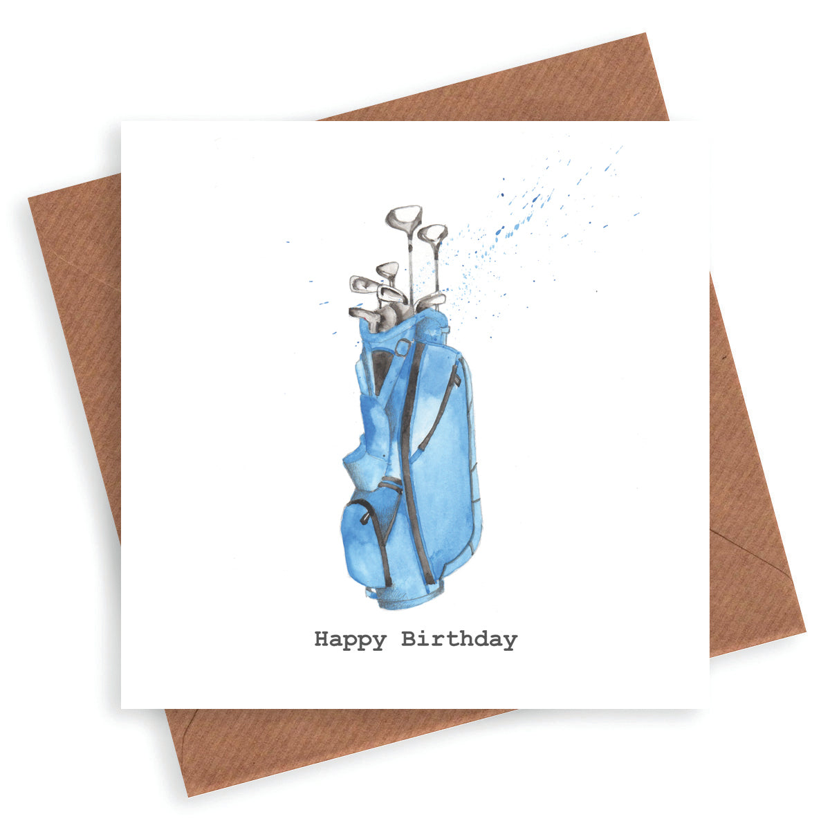 Happy Birthday Golf Card