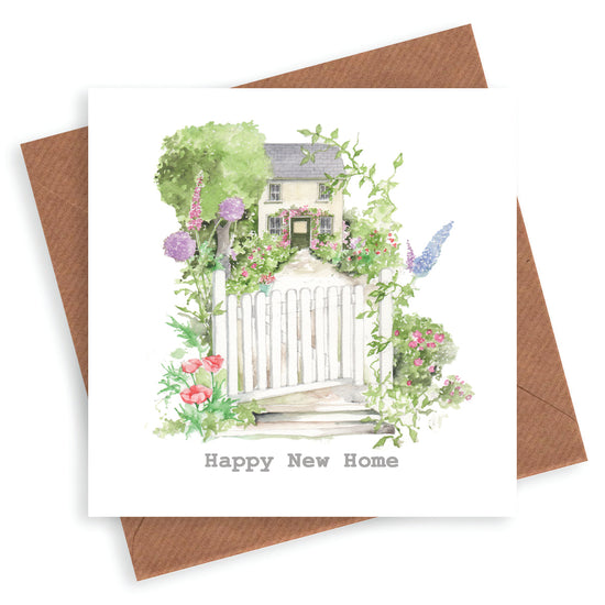 Country Cottage New Home Greeting Card