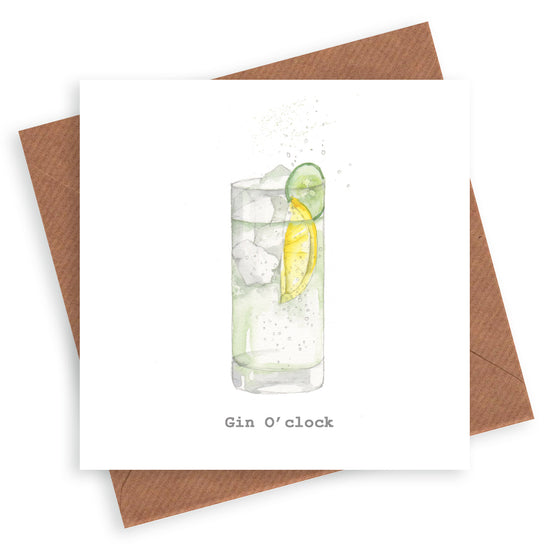 Gin O'Clock Card