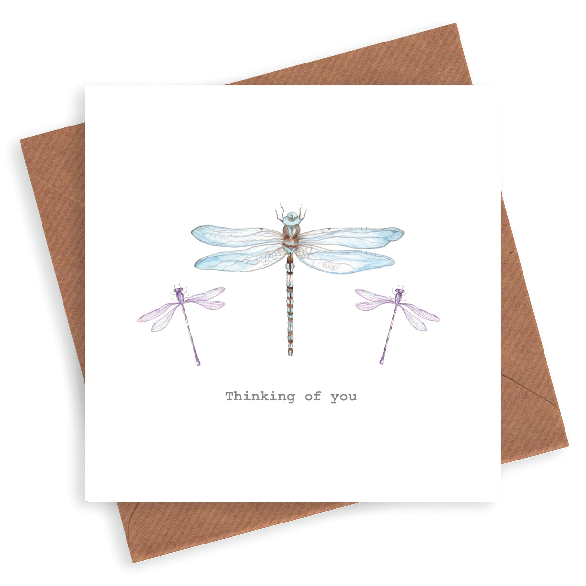 Dragonfly Thinking Of You Greeting Card