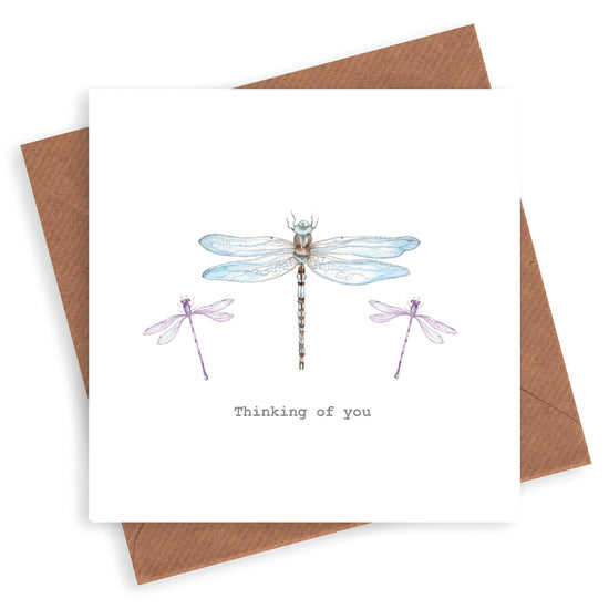 Dragonfly Thinking Of You Greeting Card