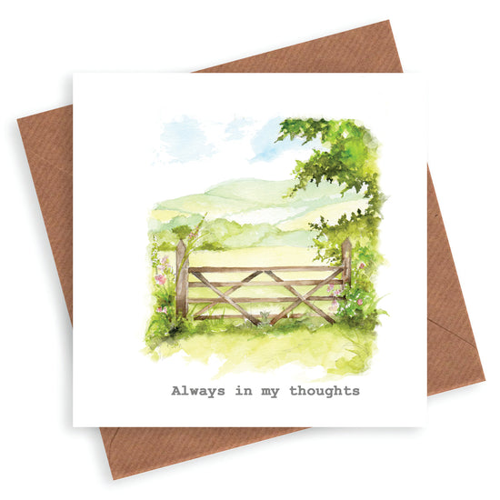 Always In My Thoughts Card