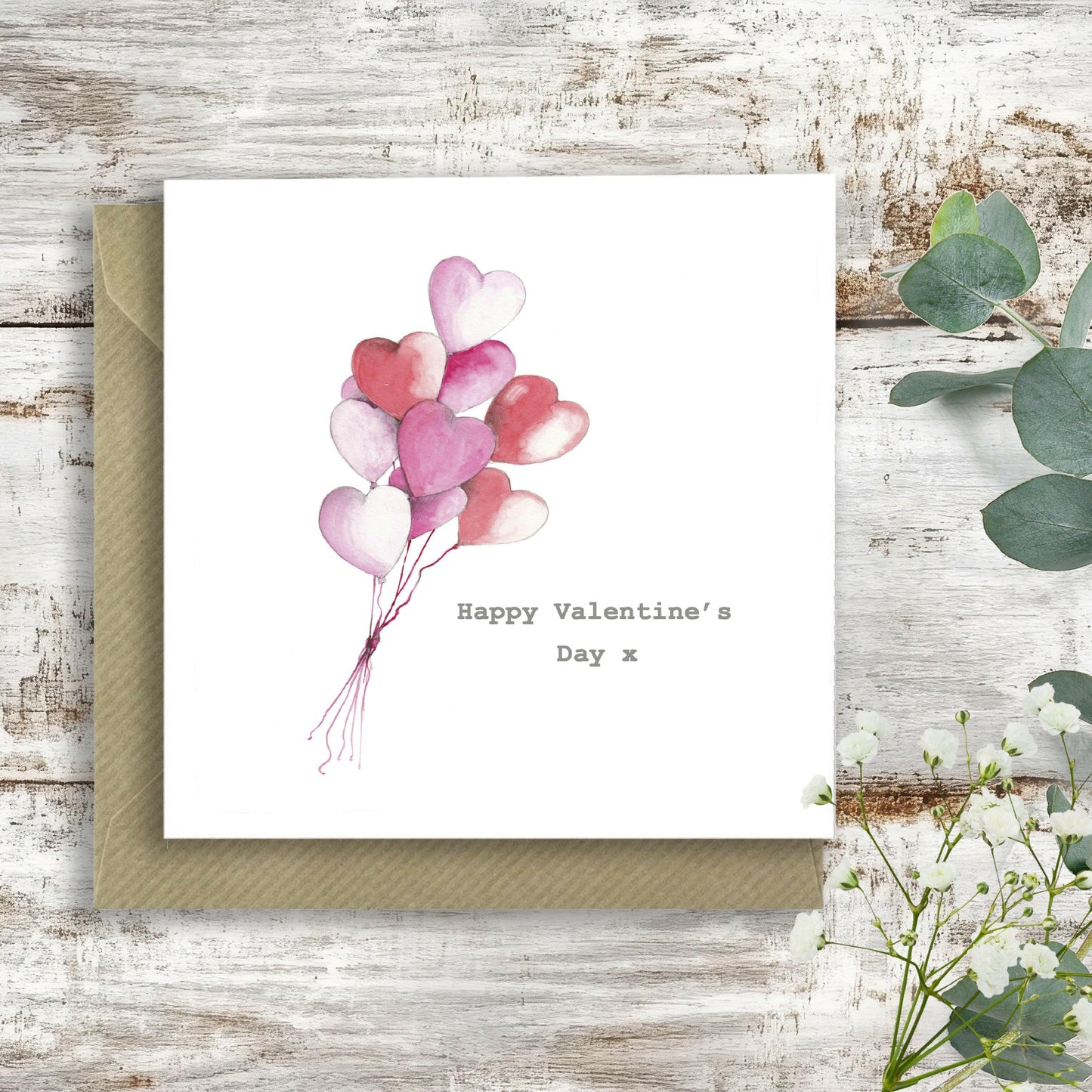 Love Balloons Card - Crumble and Core
