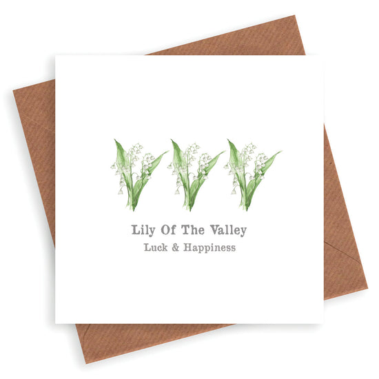 Lily of the Valley Card