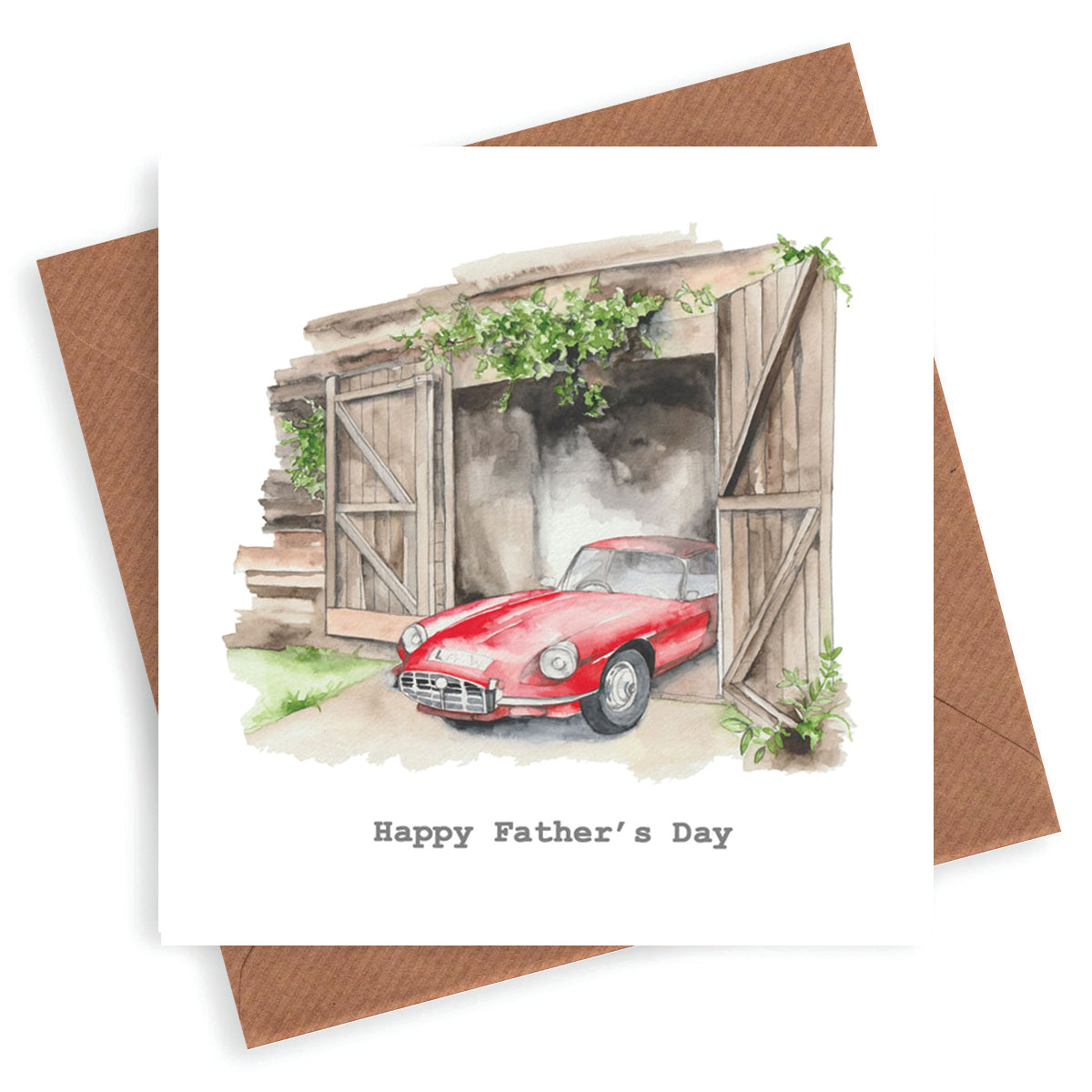 Vintage Car Father's Day Card