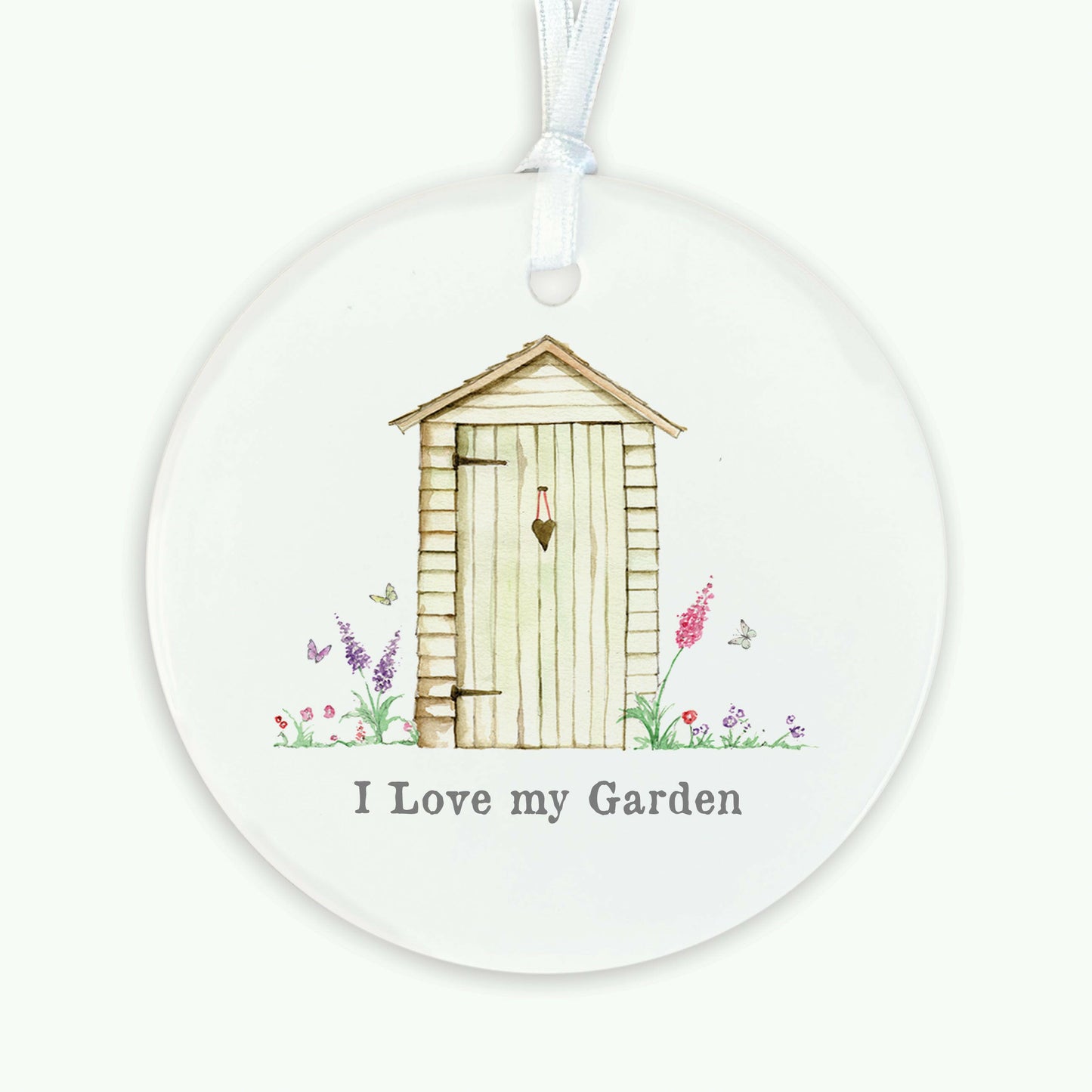 A6 Greeting Card with Ceramic Keepsake - Garden Shed Greeting & Note Cards Crumble and Core   