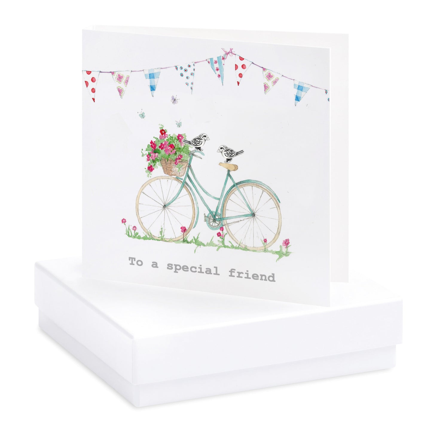 Sterling Silver Stud Earrings - Thoughtful Gift for Friends - Elegant Boxed Gift - Crumble and Core