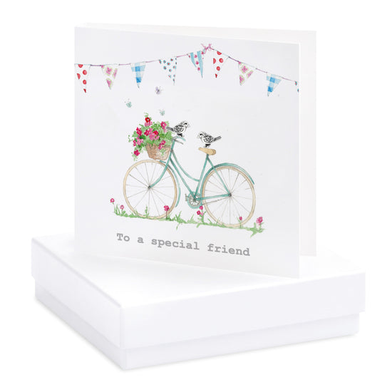 Sterling Silver Stud Earrings - Thoughtful Gift for Friends - Elegant Boxed Gift - Crumble and Core