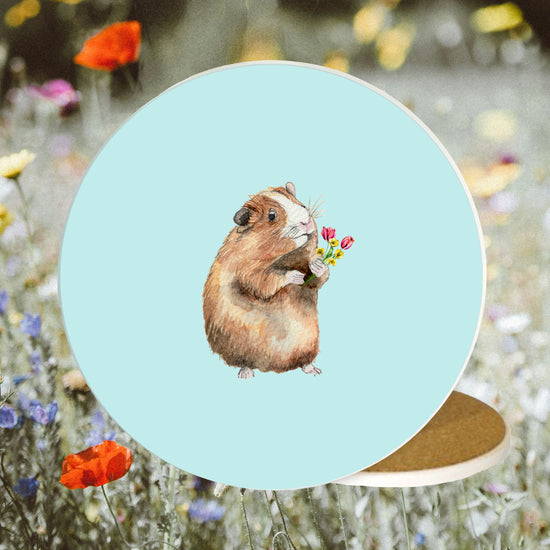 Ceramic Coaster - Guinea Pig