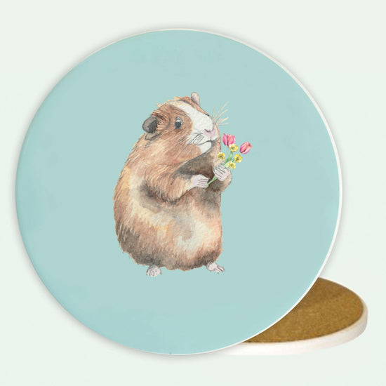 Ceramic Coaster - Guinea Pig Coasters Crumble and Core   