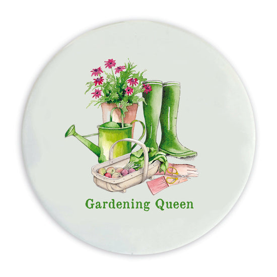 Ceramic Coaster - Gardening Queen Coasters Crumble and Core   