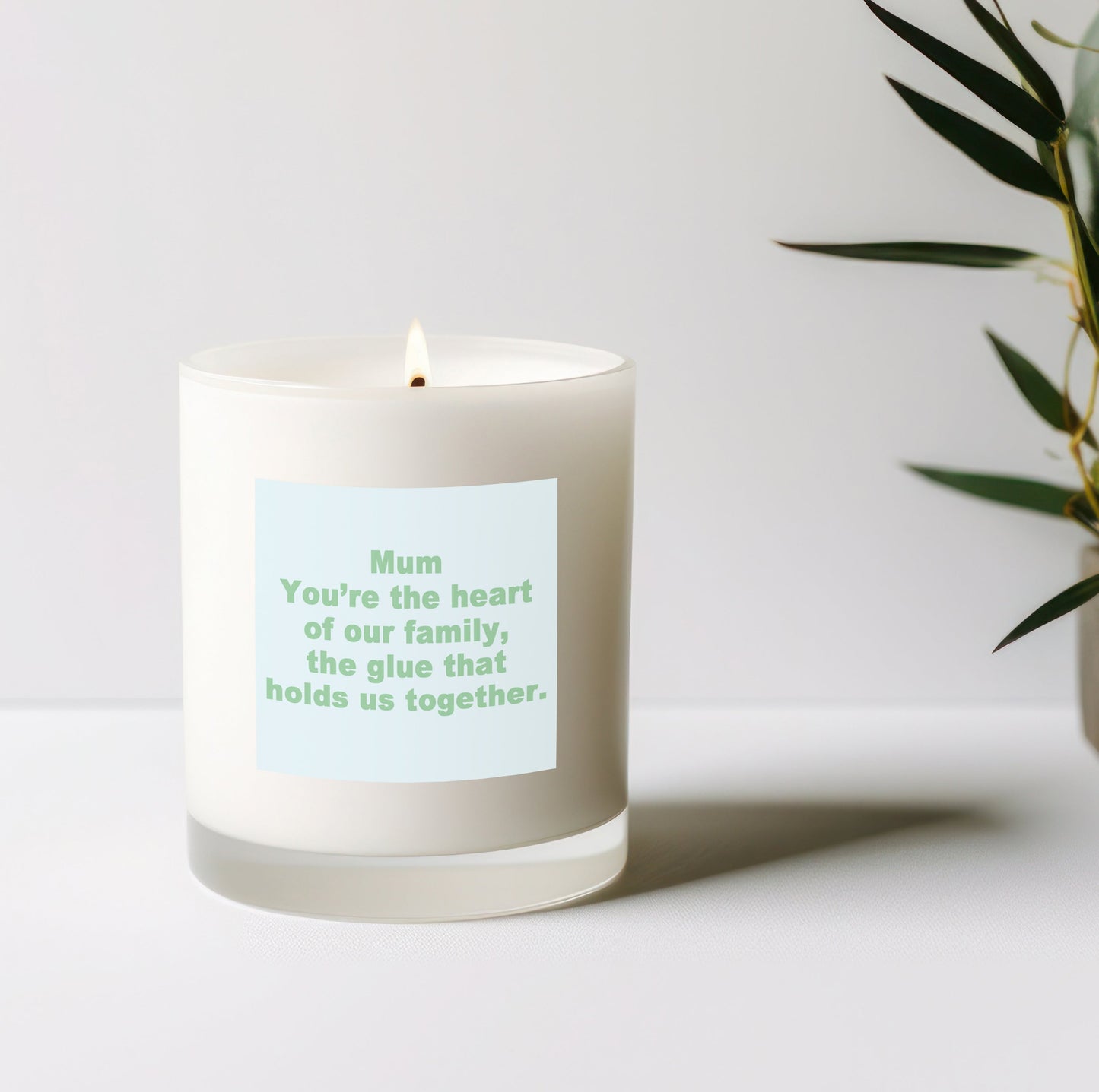 Scented Aromatherapy Candle for Mum or Mom - Gift bag included  - Vegan Candle