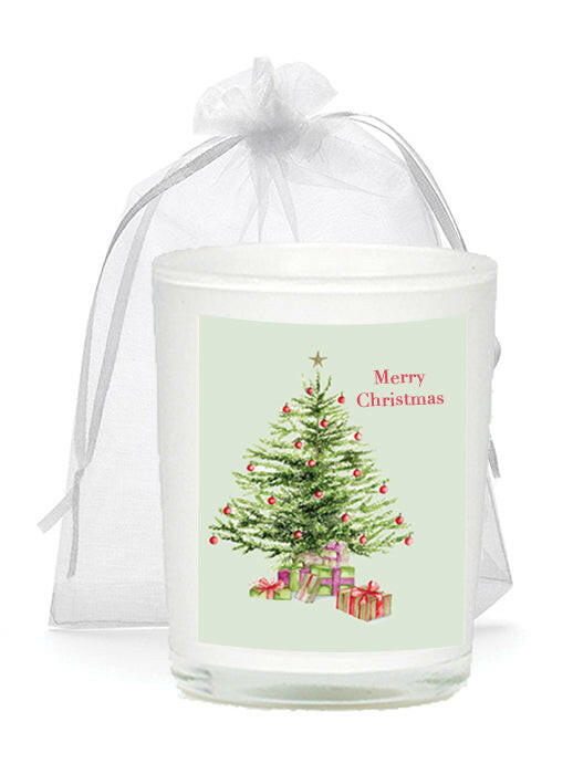 Christmas Kitchen Candle & Organza Bag Candles Crumble and Core   