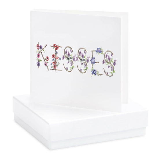 Load image into Gallery viewer, Boxed Kisses Earring Card Earrings Crumble and Core   
