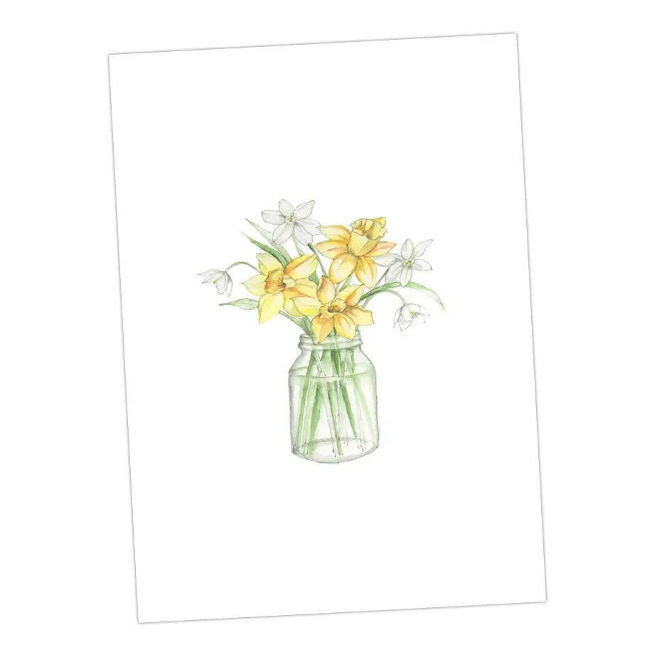 Boxed 'Floral' pack of assorted A6 cards Greeting & Note Cards Crumble and Core   