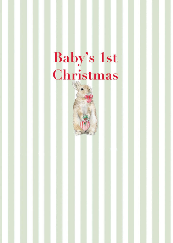 A6 Greeting Card with Ceramic Keepsake - Christmas Babies First Greeting & Note Cards Crumble and Core   