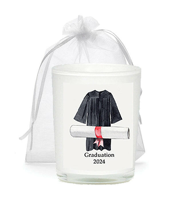 Graduation Candle & Organza Bag Candles Crumble and Core   