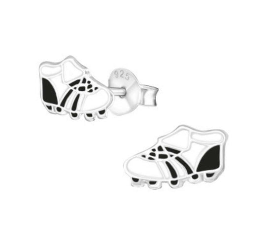 Boxed Scotland Football Shirt Personalised Sterling Silver Earring Card Earrings Crumble and Core   