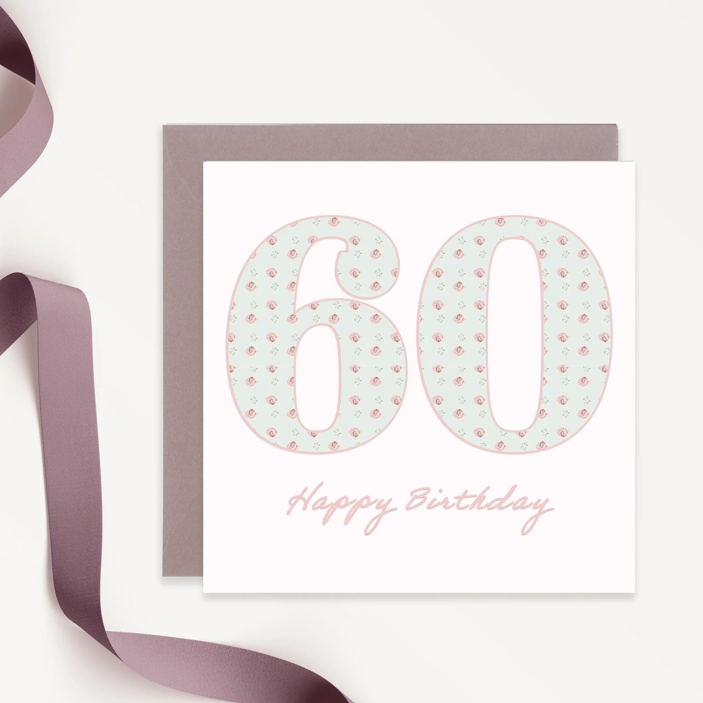 Aged 60 Greeting Card-Perfect 60th Birthday Greeting Card