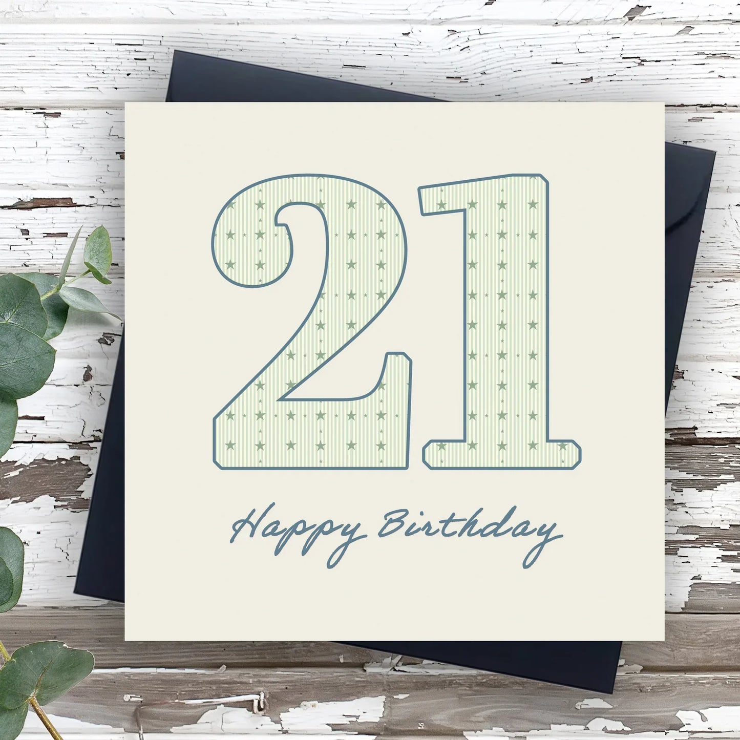 Aged 21 Greeting Card-Perfect Male 21st Birthday Greeting Card